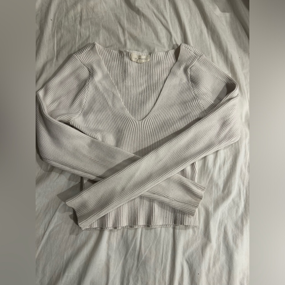 ribbed long sleeve